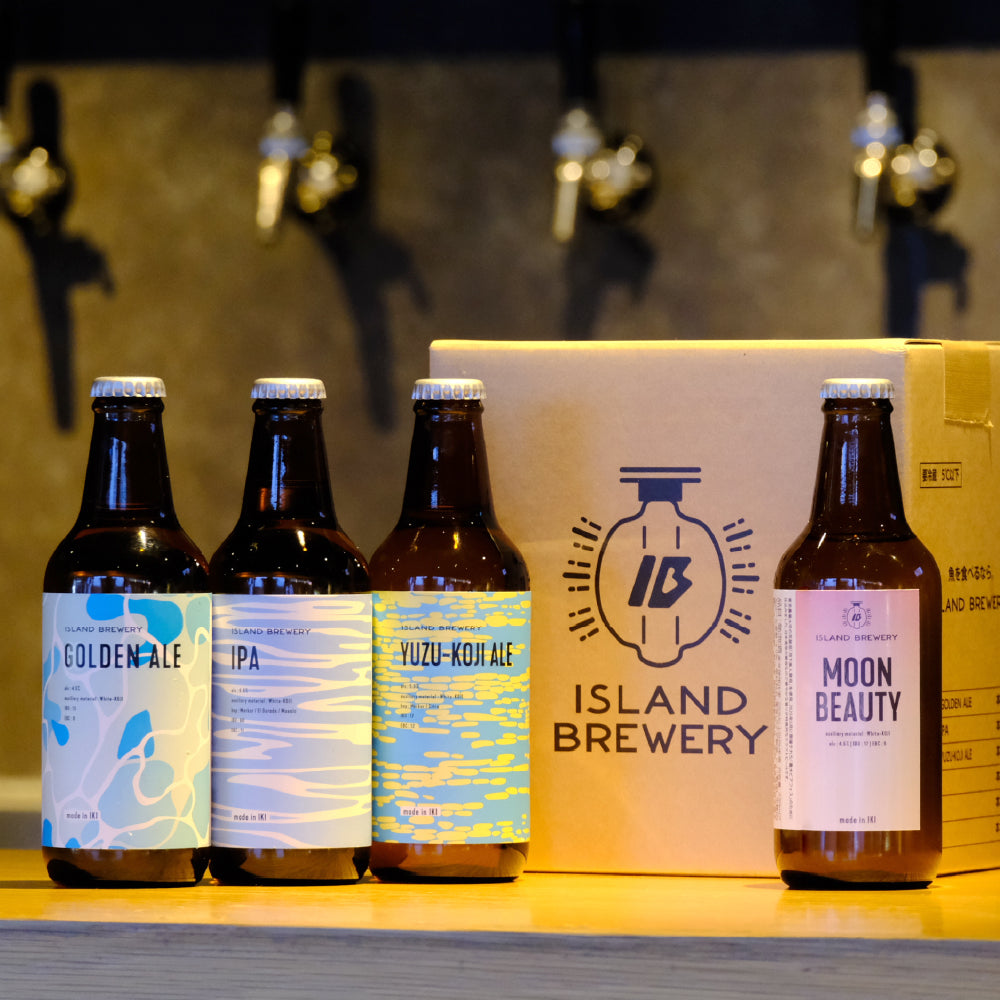 【期間限定】MOON BEAUTY 2本+定番3種類+選べる1種類(MOON BEAUTY / GOLDEN ALE / IPA / YUZU-KOJI ALE)