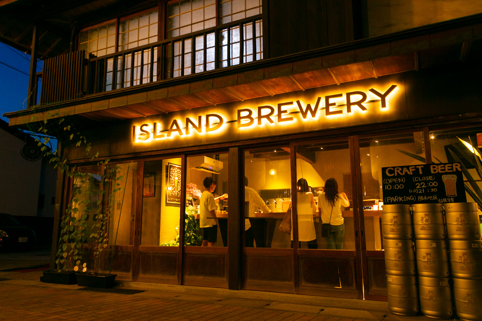 ISLAND BREWERY アイランドブルワリー 壱岐のクラフトビール タップルーム