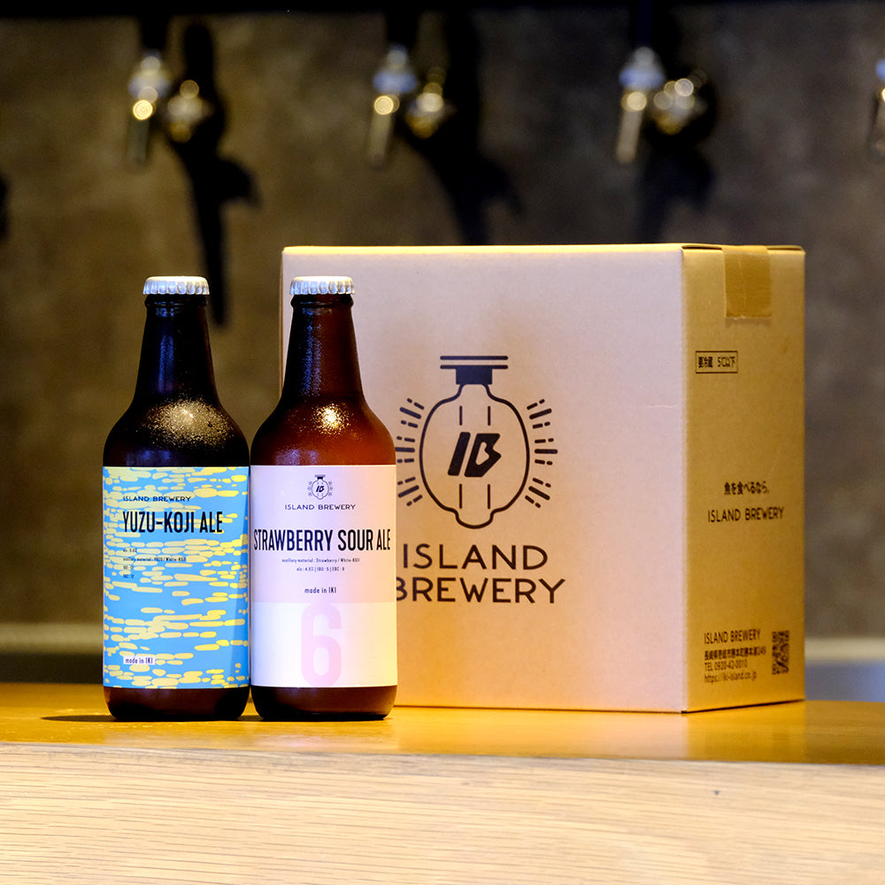 【フルーツ系ビール2種】【期間限定】STRAWBERRY SOUR ALE 3本 + YUZU-KOJI ALE 3本セット