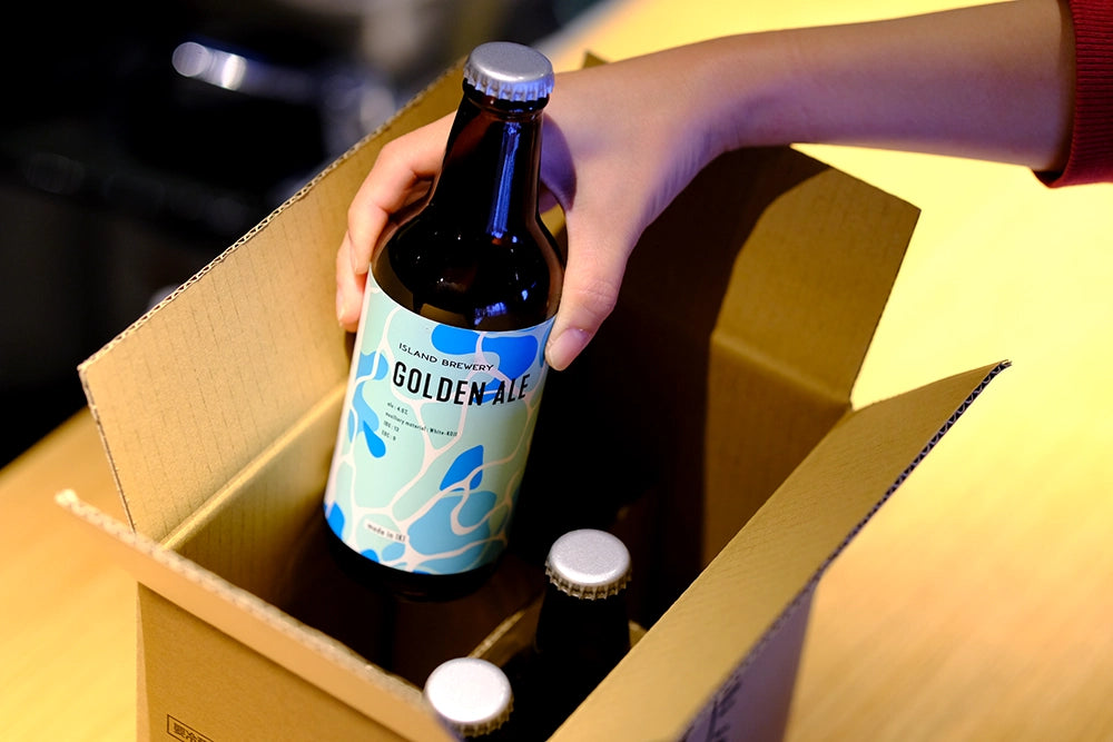 長崎壱岐島ISLAND BREWERYのクラフトビールを自由に組み合わせて注文