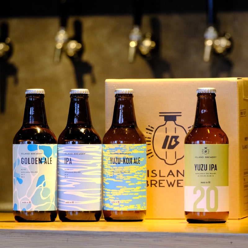 YUZU IPA 3本 + 定番ビール3種 6本セット（YUZU IPA / GOLDEN ALE / IPA / YUZU-KOJI ALE）