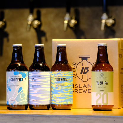 YUZU IPA 3本 + 定番ビール3種 6本セット（YUZU IPA / GOLDEN ALE / IPA / YUZU-KOJI ALE）