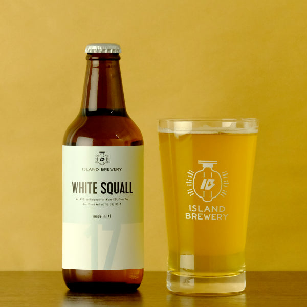 ISLAND BREWERY「白麹」と小麦麦芽をたっぷりと使用した白ビール ホワイトスコール