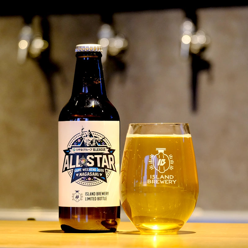 ISLAND BREWERYのB.LEAGUE オールスター限定ラベルビール