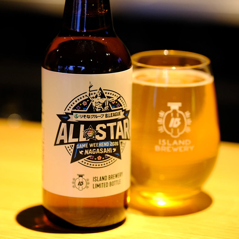 ISLAND BREWERYのB.LEAGUE オールスター限定ラベルビール