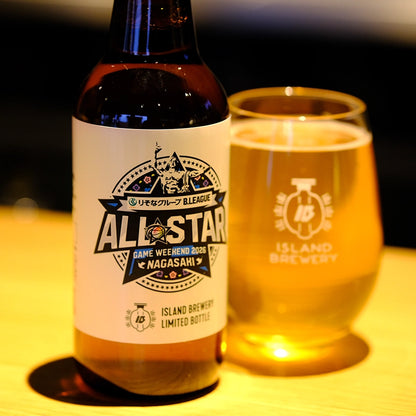 ISLAND BREWERYのB.LEAGUE オールスター限定ラベルビール