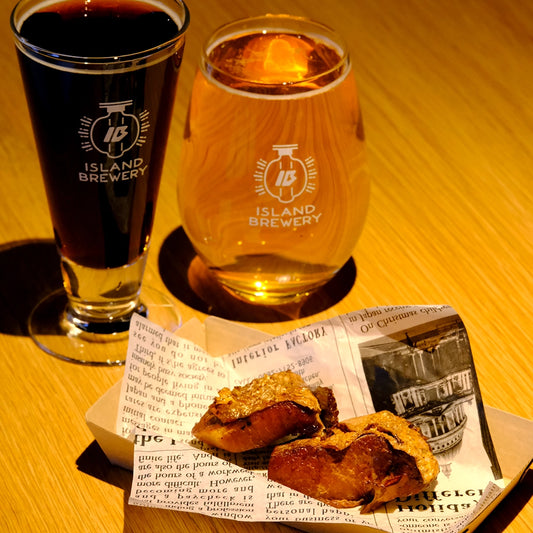 【父の日ギフトに】【ビール&壱岐の味覚セット】魚に合うビール3種類 計6本 + 平山旅館のカマ焼き燻製（GOLDEN ALE / YUZU-KOJI ALE / PEARL STOUT）